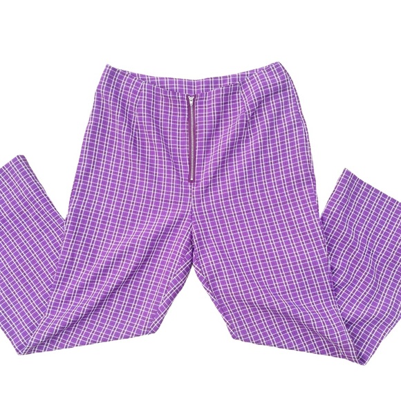SHEIN Pants - Purple plaid pants